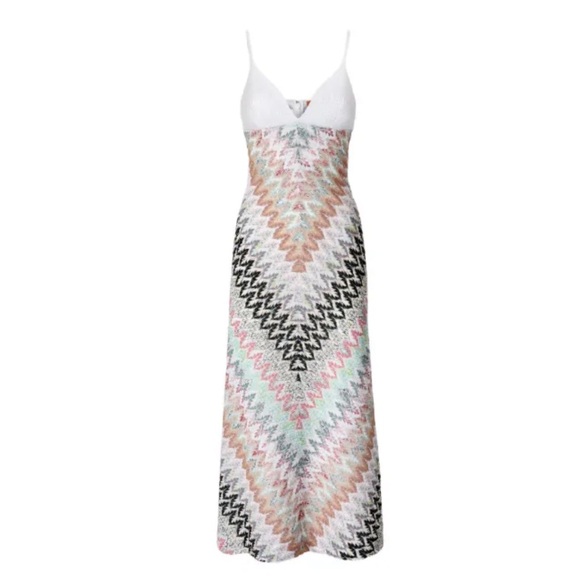 New 2026 Missoni Midi Dress 38 - Picture 4 of 13